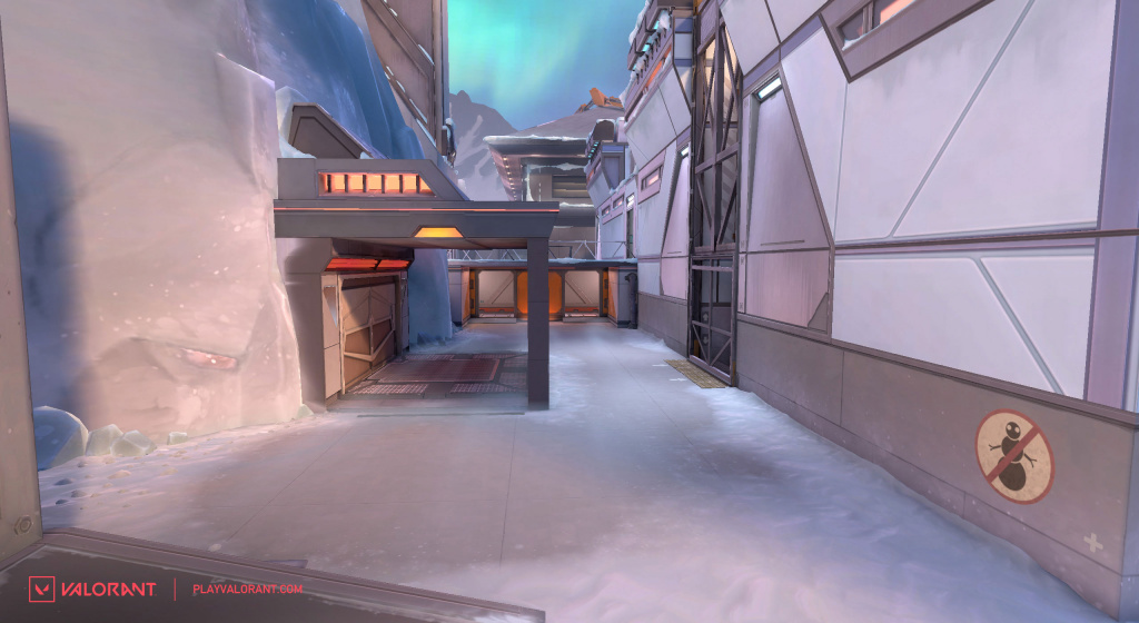 Image of B site in Icebox map before update