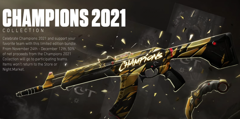 Patent overskridelsen Total Valorant Champions 2021 collection: Release date, all skins, price, more |  GINX Esports TV