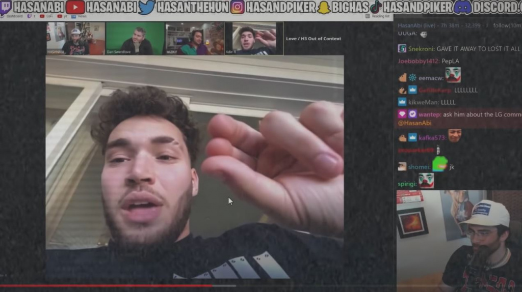 adin ross twitch milf scam token promo h3h3 productions hasan piker