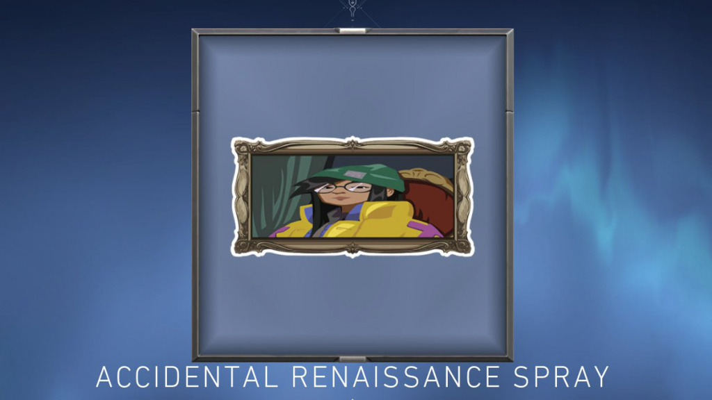 Widejoy has made a sneaky return as a spray. (Picture: Riot Games)