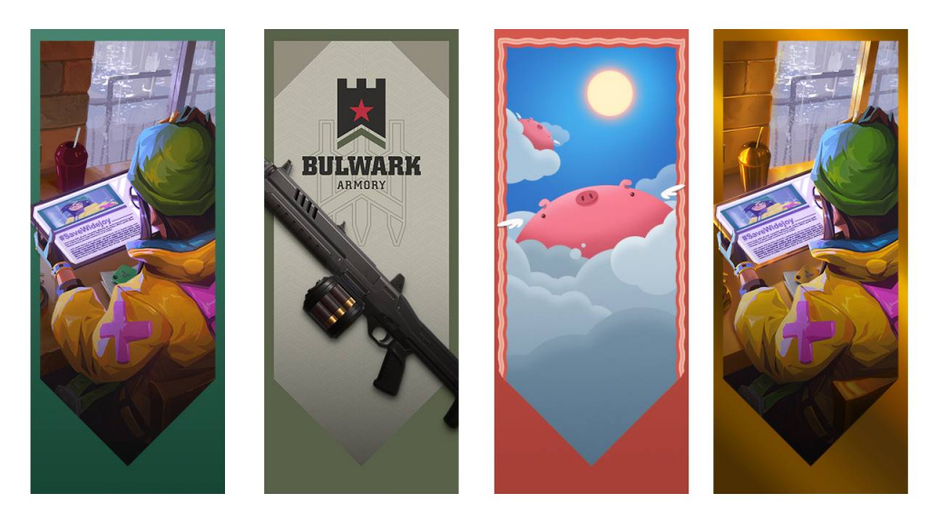 Player cards in Valorant Episode 4 Act 2 Battle Pass.