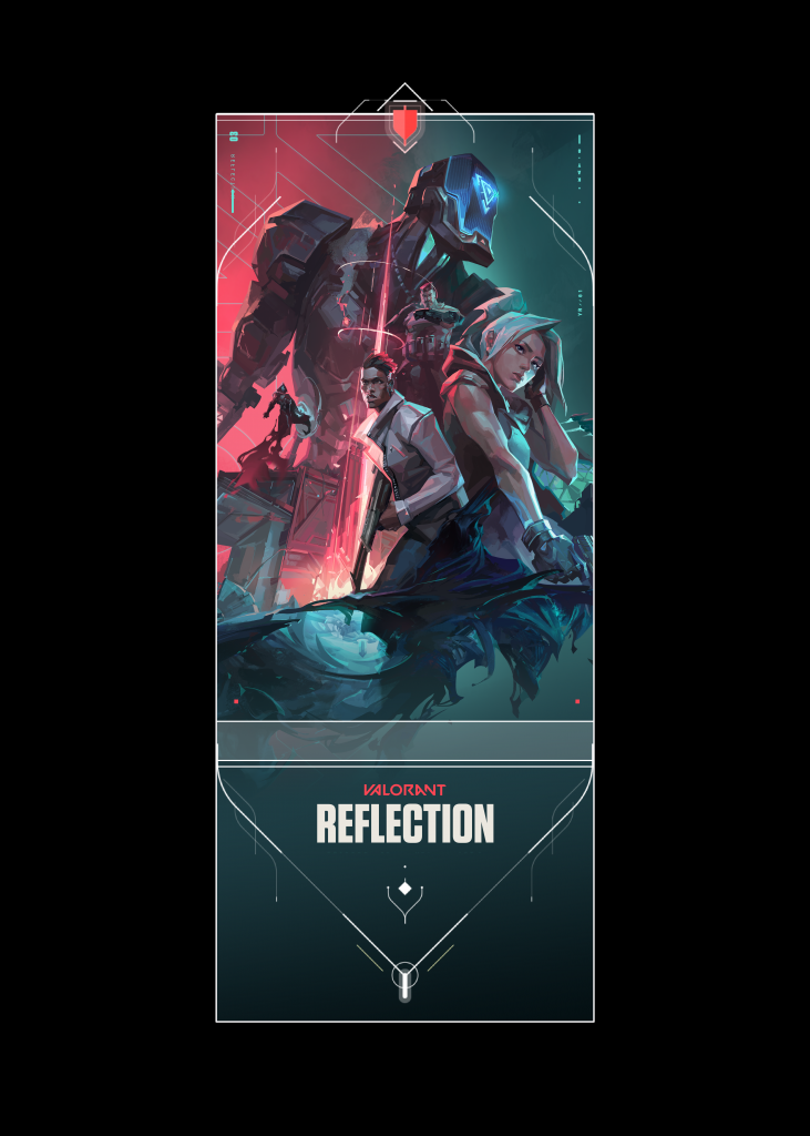 reflection player card