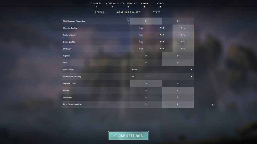 Best Valorant settings for better FPS GINX Esports TV
