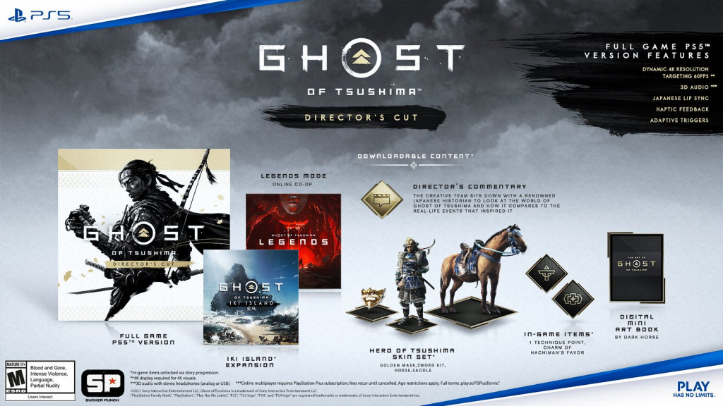 Ghost of Tsushima Director’s release date price new content