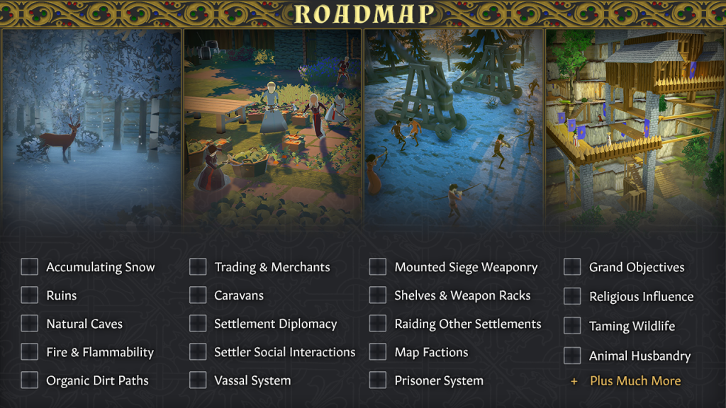 Going Medieval roadmap future content patches