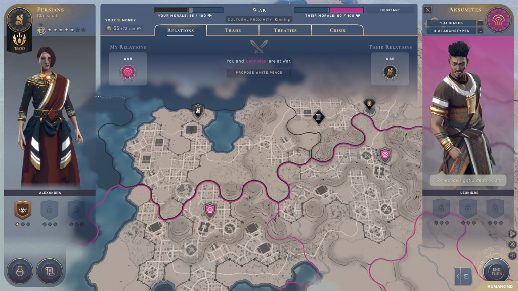 Humankind Vassal Empires explained