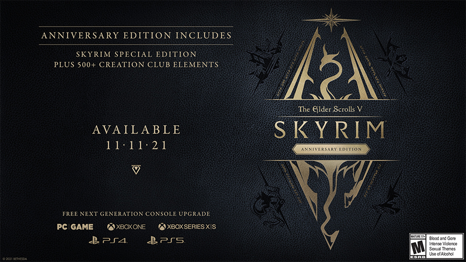 Skyrim Anniversary Edition: Release date, new content, Creation Club, price, next-gen upgrade, more
