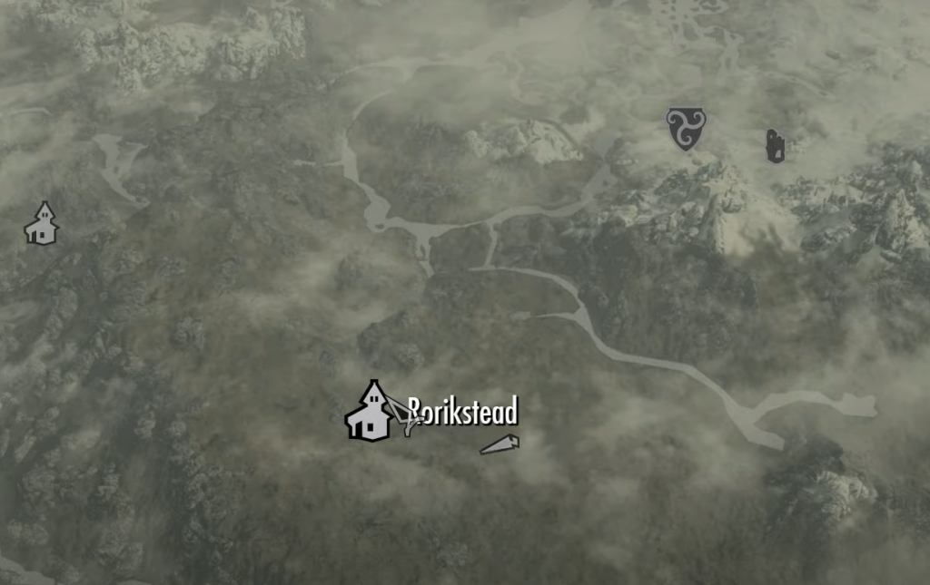 Skyrim Unquiet Dead Goldenhills Plantation and Rin's body location