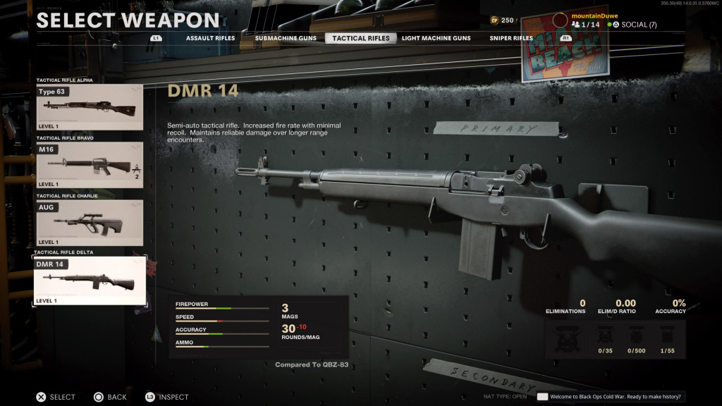 Best loadout for the DMR 14 Tactical Rifle in Warzone Season 5 Reloaded
