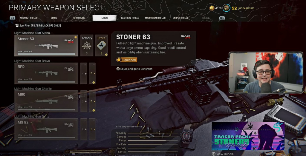 Best Stoner 63 loadout for Warzone Season 5 Reloaded