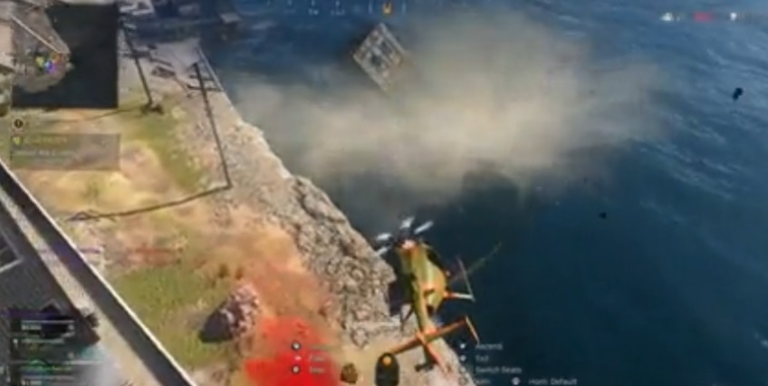 Warzone player high IQ move loadout drop destroyed chopper