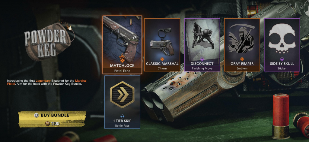 Marshal removed warzone cold war call of duty powder keg bundle broken