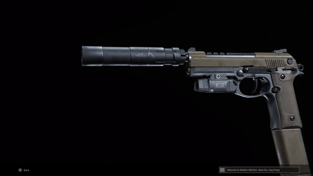 Best pistol on Caldera Warzone Pacific Season 1
