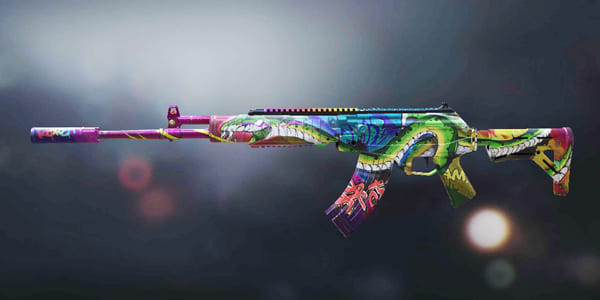 The CR-56 AMAX is not the strongest weapon in the game but can still pack a punch. (Picture: Activision)
