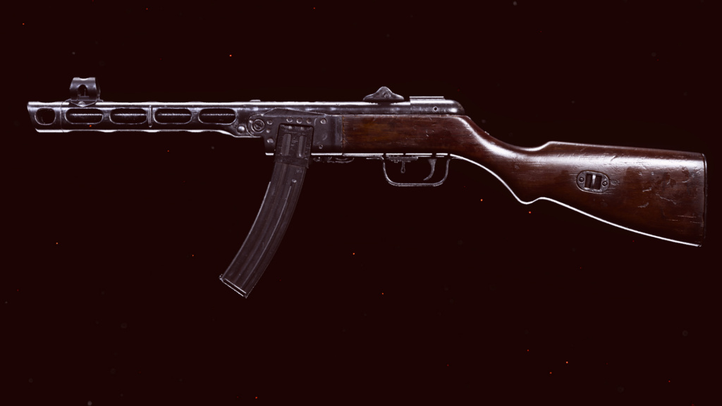 The PPSh is an A-tier, boasting great fire rate and decent recoil. (Picture: Activision)