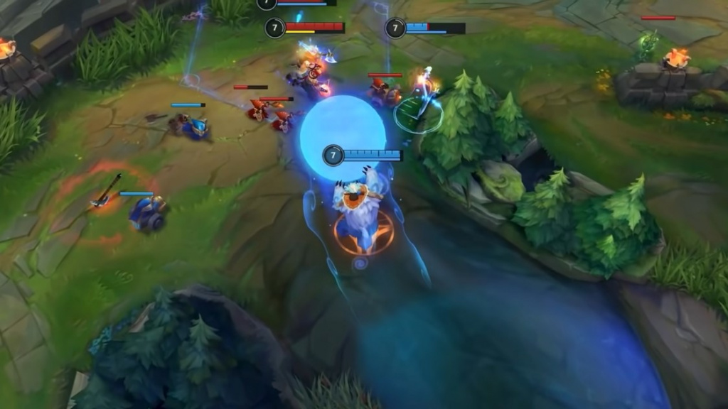 League of Legends Wild Rift Nunu and Willump abilities