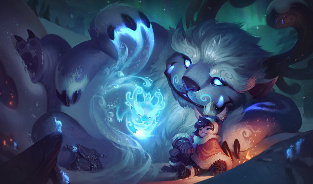 League of Legends Wild Rift Nunu and Willump splash art