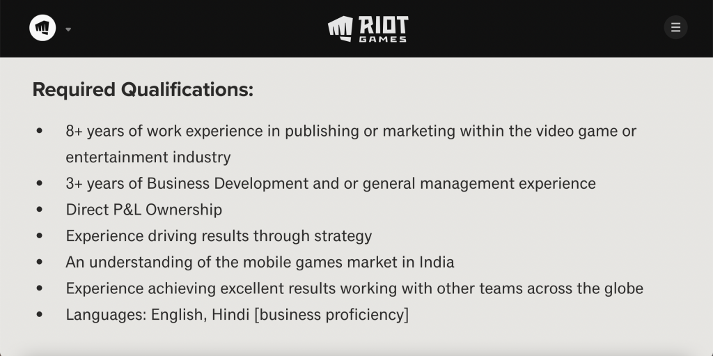 Wild Rift might release in India soon