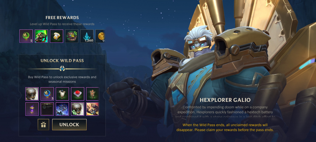 Wild Pass Season 5 rewards