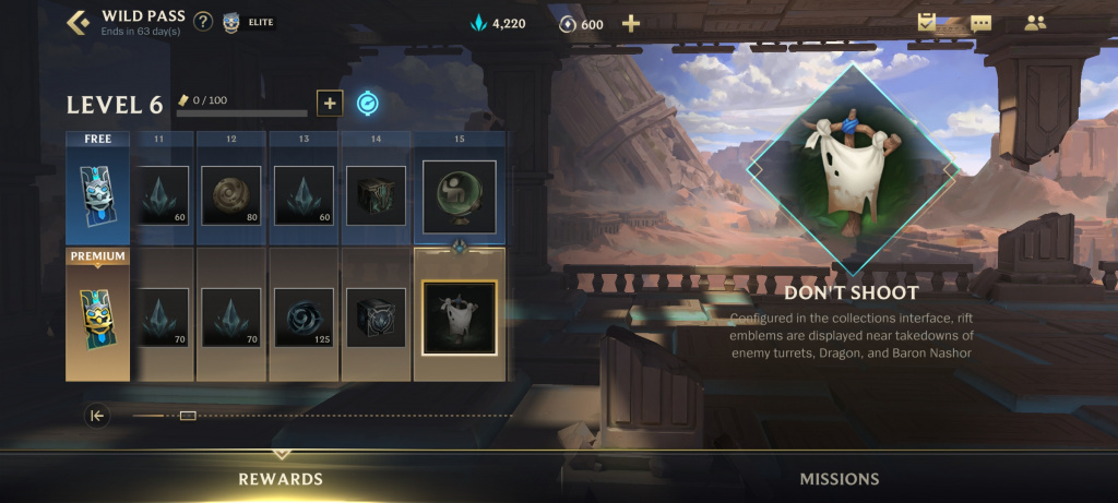 Wild Pass Season 5 rewards