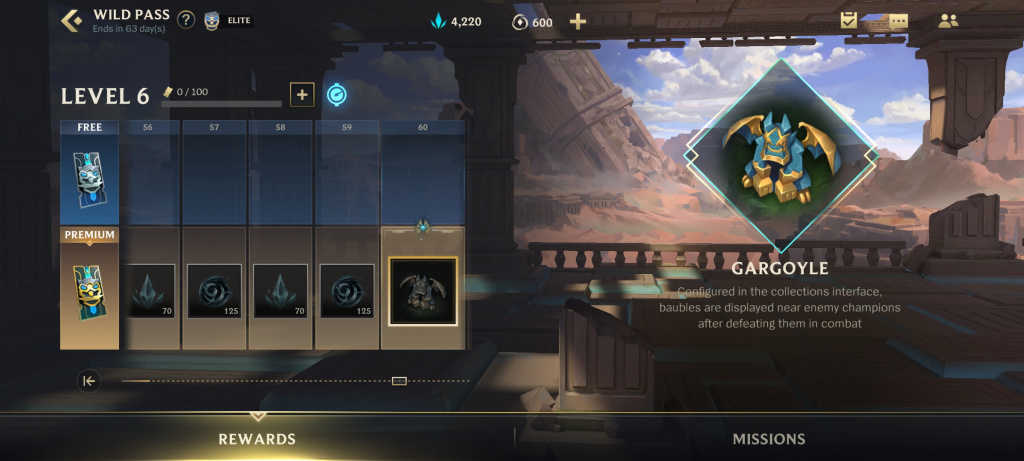 Wild Pass Season 5 rewards