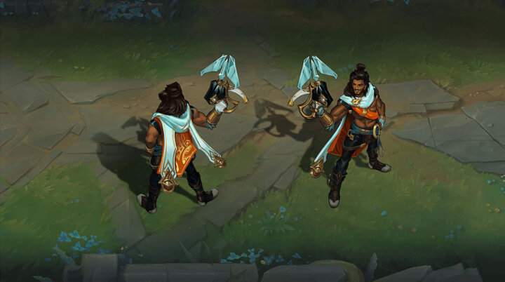 Wild Rift Akshan champion model