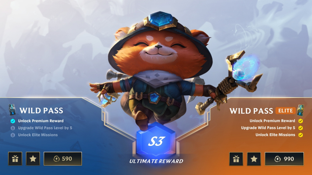 Wild Rift Wild Pass Season 2 Prices