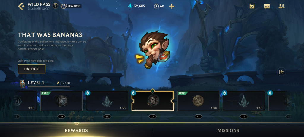 Wild Rift Wild Pass Season 2 tiers 2