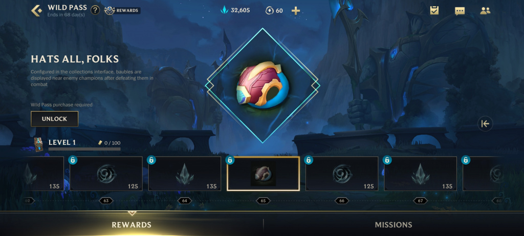 Wild Rift Wild Pass Season 2 tiers 7