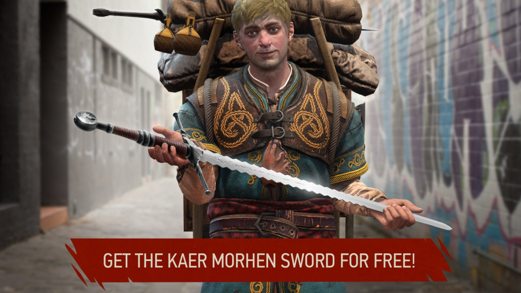 The Witcher: Monster Slayer - How to get free Kaer Morhen Steel Sword