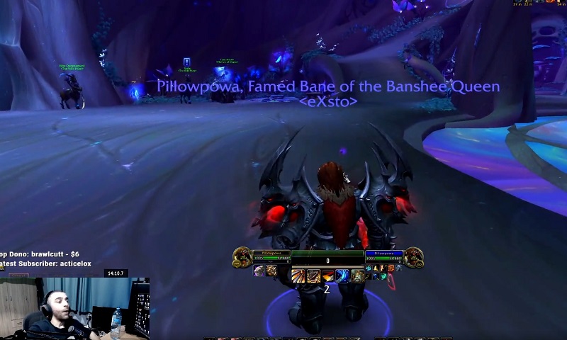 Pilavpowa wow twitch streamer world of warcraft rage outburst