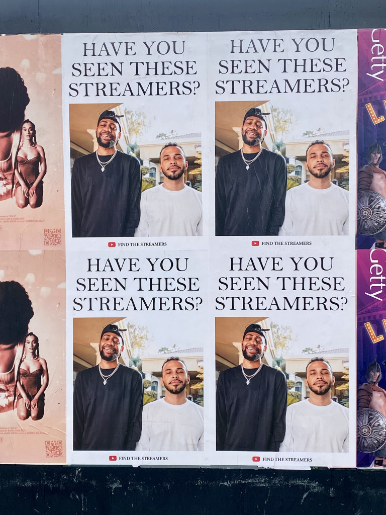 Posters of TSM's Daequan and Hamlinz spotted across Los Angeles