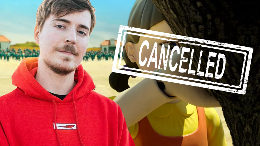 mrbeast is getting cancelled for recreating squid game ginx esports tv