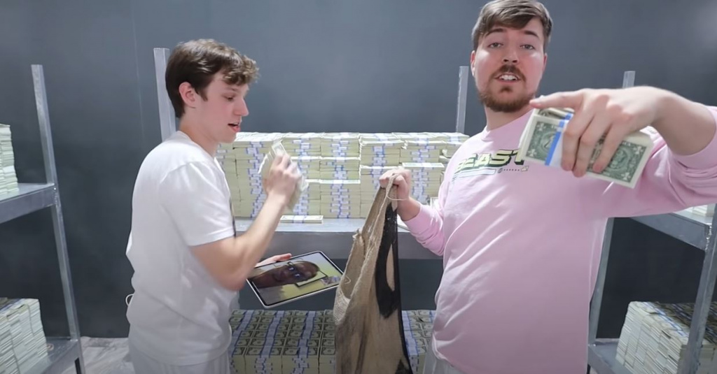 Nolan wins $100k for his dad in MrBeast "First to Rob Bank" challenge