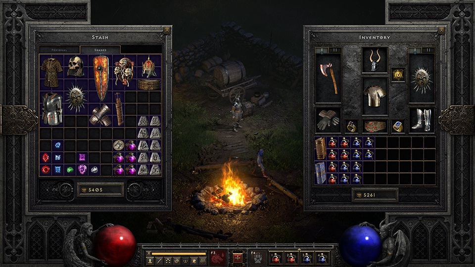 Diablo 2 resurrected how to identify items free deckard cain scroll of identify tome of identify inventory