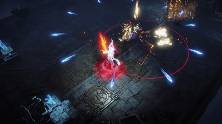 Diablo Immortal PvP PVe Raids battleground character progression cycle of strife