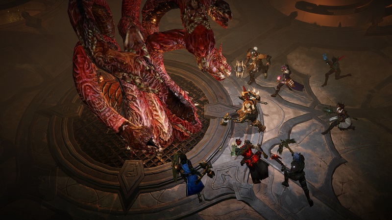 Diablo Immortal PvE raids battleground pvp cycle of strife character progression