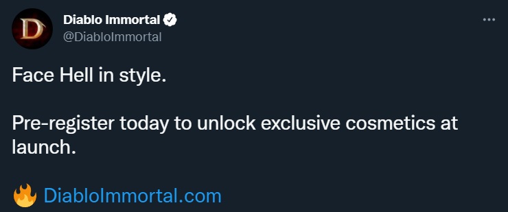 Diablo Immortal release date official leak apple app store 30th June 2022 blizzard entertainment ios android