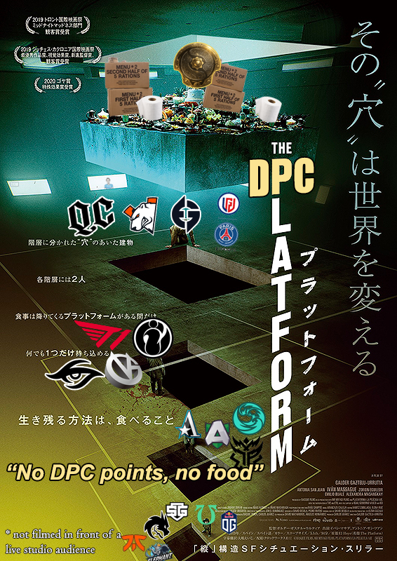 TI10 meme poster of the DPC platform. (Picture: Reddit / Dota 2 via ccmdmc)