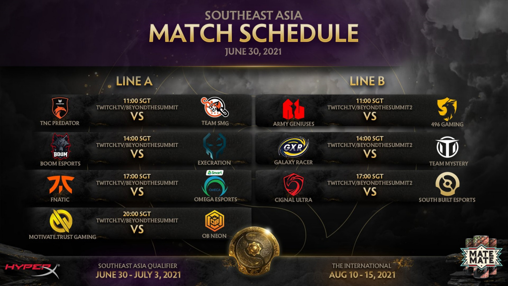 Qualifiers ti10 BetBoom stop