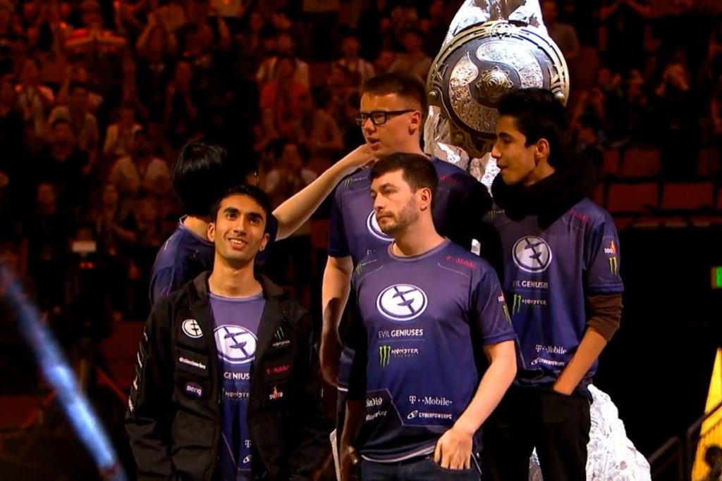 evil geniuses dota 2 ti 2015 winners eg dota2