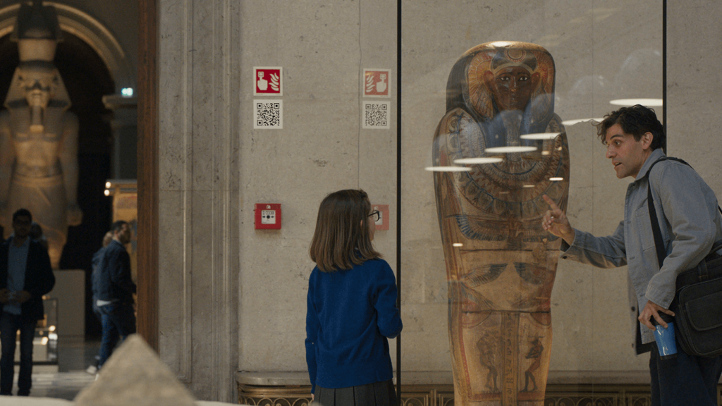 moon knight episode one the goldfish problem museum visitor egyptology