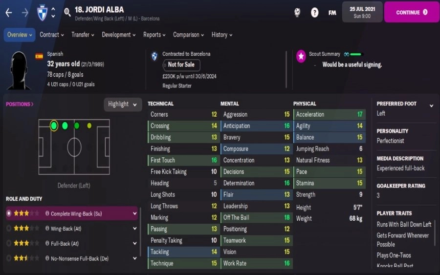 Jordi Alba FM22