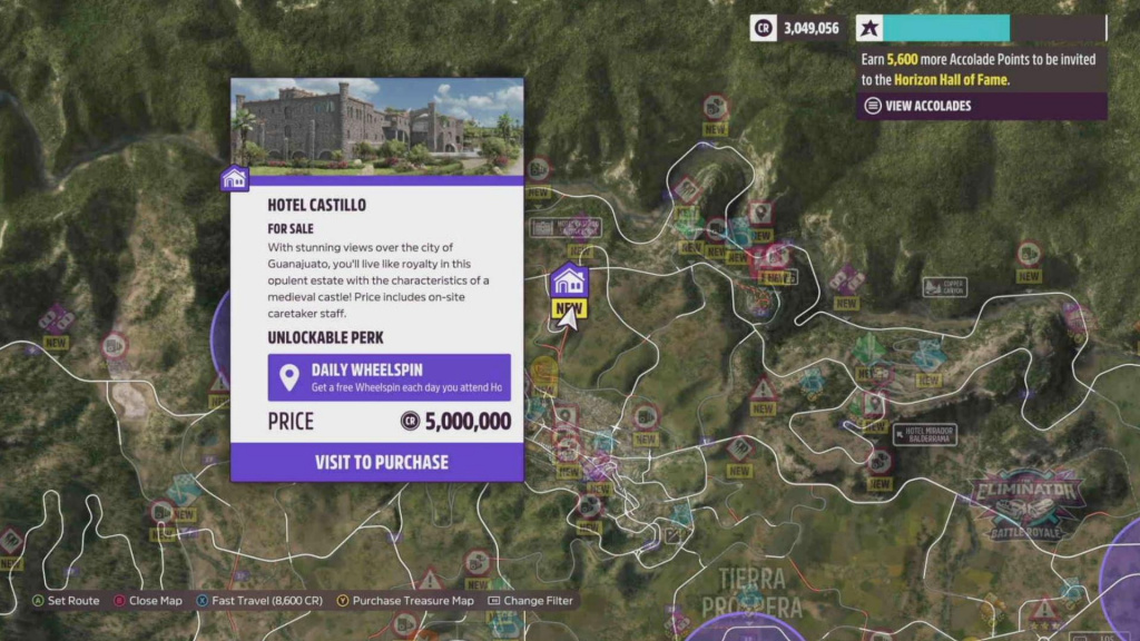 Forza Horizon 5 Hotel Castillo