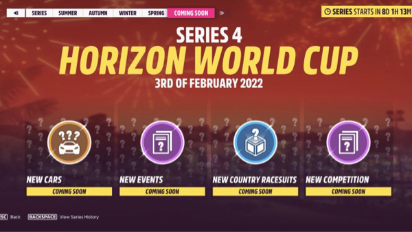 forza horizon 5 series 4 update horizon world cup