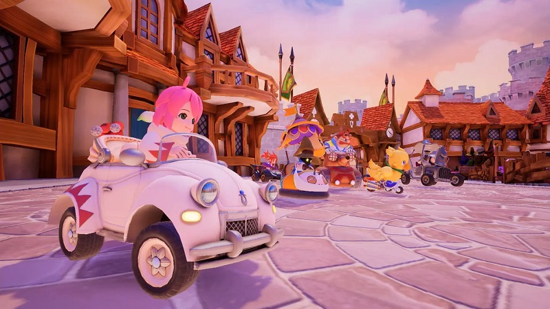 Chocobo GP lite how to play free Nintendo Switch square enix