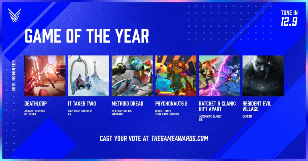 All nominees for The Game Awards 2021 and how to vote | GINX Esports TV