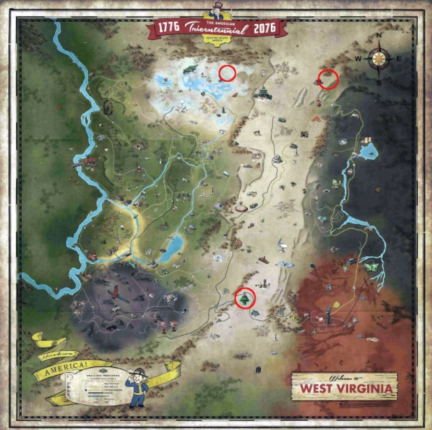 Fallout 76: Where to find Gold Bullion vendors | GINX Esports TV
