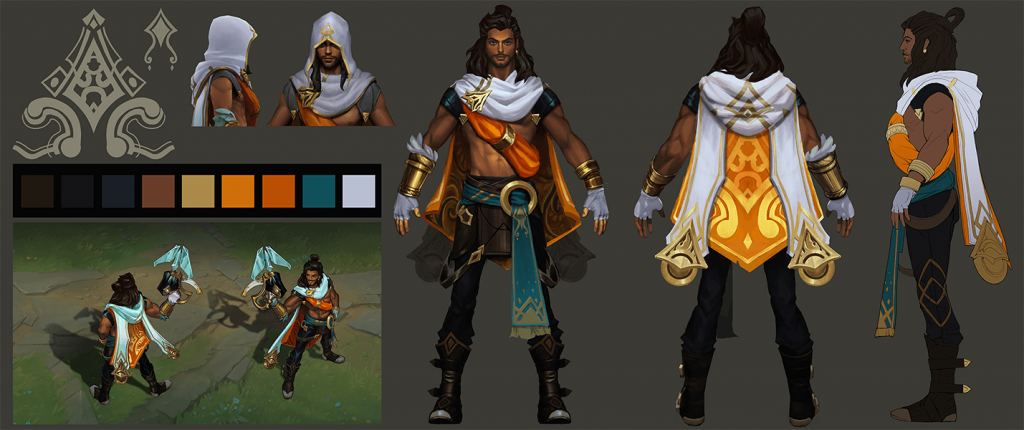 aksha league of legends design