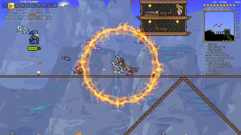 Lunatic Cultist Boss in Terraria.